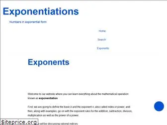 exponentiations.com