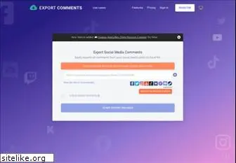 exportcomments.com