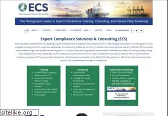 exportcompliancesolutions.com