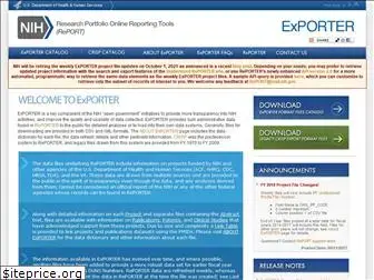 exporter.nih.gov
