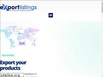exportlistings.com