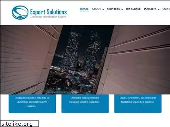 exportsolutions.com