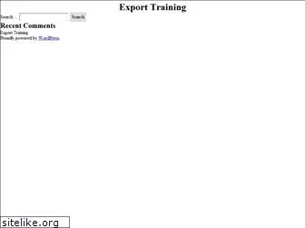 exporttraining.com