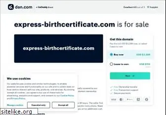 express-birthcertificate.com