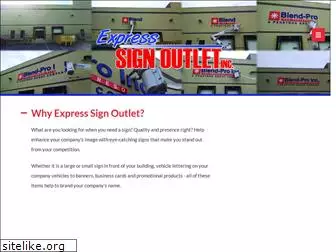 express-signoutlet.com