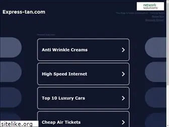 express-tan.com