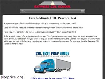 expresscdlpracticetest.com