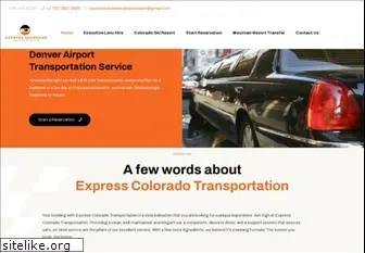 expresscoloradotransportation.com