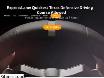 expresslanedefensivedriving.com