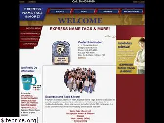 expressnametags.com