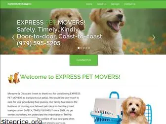 expresspetmovers.com