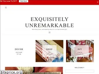 exquisitelyunremarkable.com