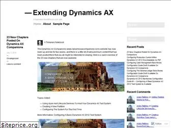 extendingdynamicsax.com
