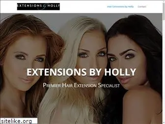 extensionsbyholly.com