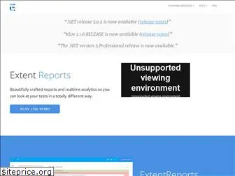 extentreports.com