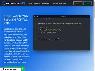 extractorapi.com