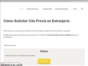 extranjeriacitaprevia.com