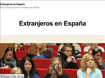 extranjerosenespana.com
