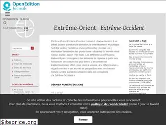 extremeorient.revues.org