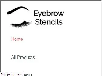 eyebrow-stencils.com