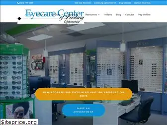eyecarecenterleesburg.com