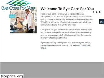 eyecareforyouid.com