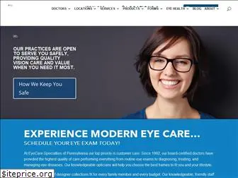 eyecarespecialtiespa.com