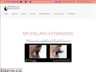eyelashextensionsnj.com
