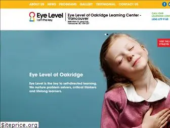 eyeleveloakridge.com