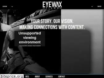 eyewaxfilms.com