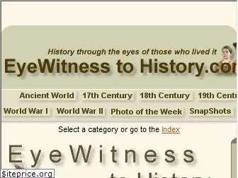 eyewitnesstohistory.com