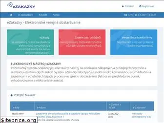 ezakazky.sk