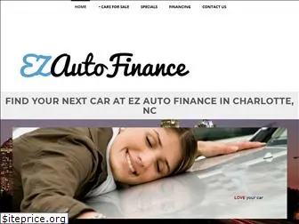 ezautofinancenc.com