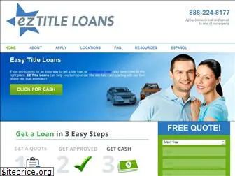 ezcartitleloans.com