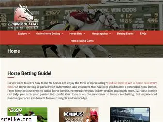 ezhorsebetting.com