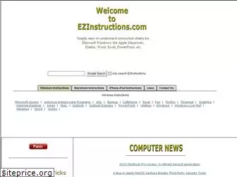 ezinstructions.com