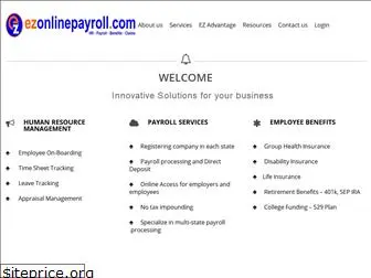 ezonlinepayroll.com