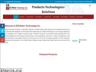 ezwatertechnology.com