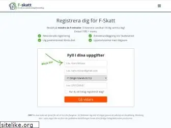 f-skatt.se