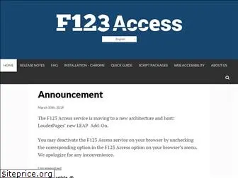 f123access.com