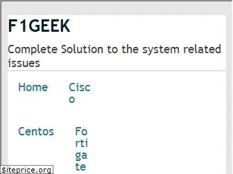 f1geek.com