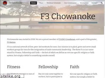 f3chowanoke.com