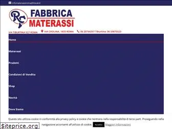 fabbricamaterassiroma.com