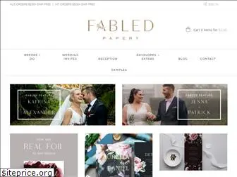 fabledpapery.com.au