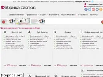 www.fabrikasaytov.uz website price
