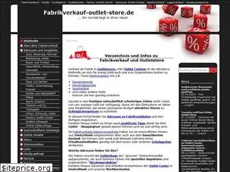 fabrikverkauf-outlet-store.de