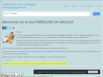 fabriquer-un-masque.fr