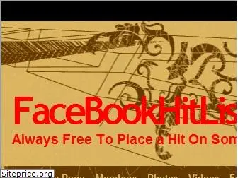 facebookhitlist.com