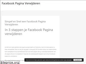 facebookpaginaverwijderen.nl