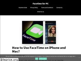facetimeforpcsite.com